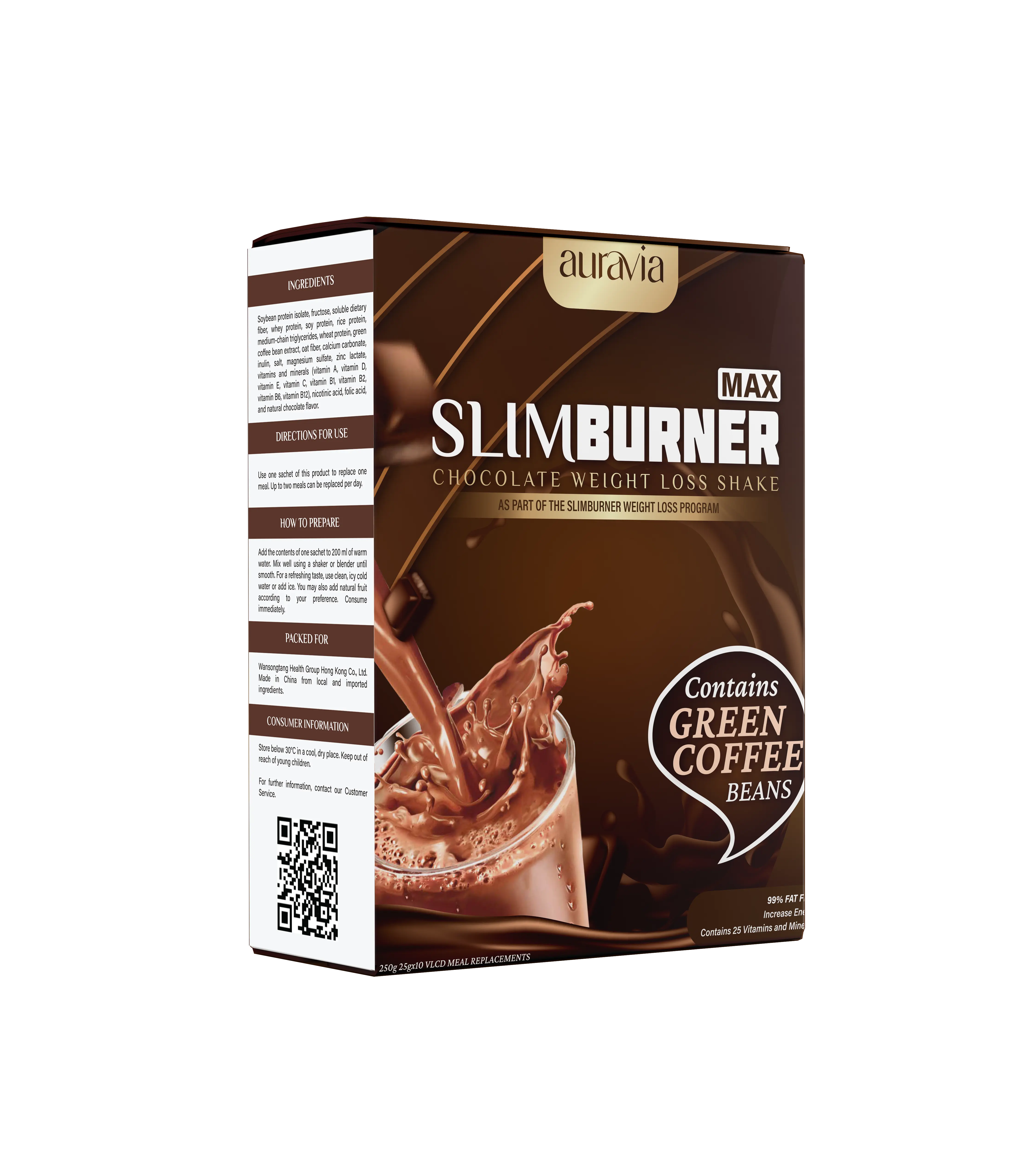 auravia Max SlimBurner Weight Loss Shake