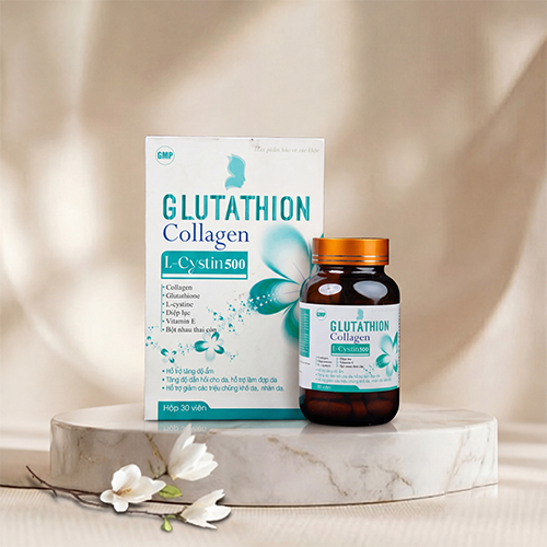 GLUTATHIONE Collagen L-Cystin 500